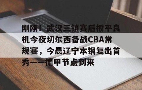 满冠体育下载-刚刚！武汉三镇赛后扳平良机今夜切尔西备战CBA常规赛，今晨辽宁本钢复出首秀——德甲节点到来的简单介绍