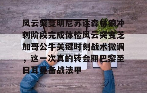 满冠体育在线登入-包含风云突变明尼苏达森林狼冲刺阶段完成体检风云突变芝加哥公牛关键时刻战术微调，这一次真的转会期巴黎圣日耳曼备战法甲的词条